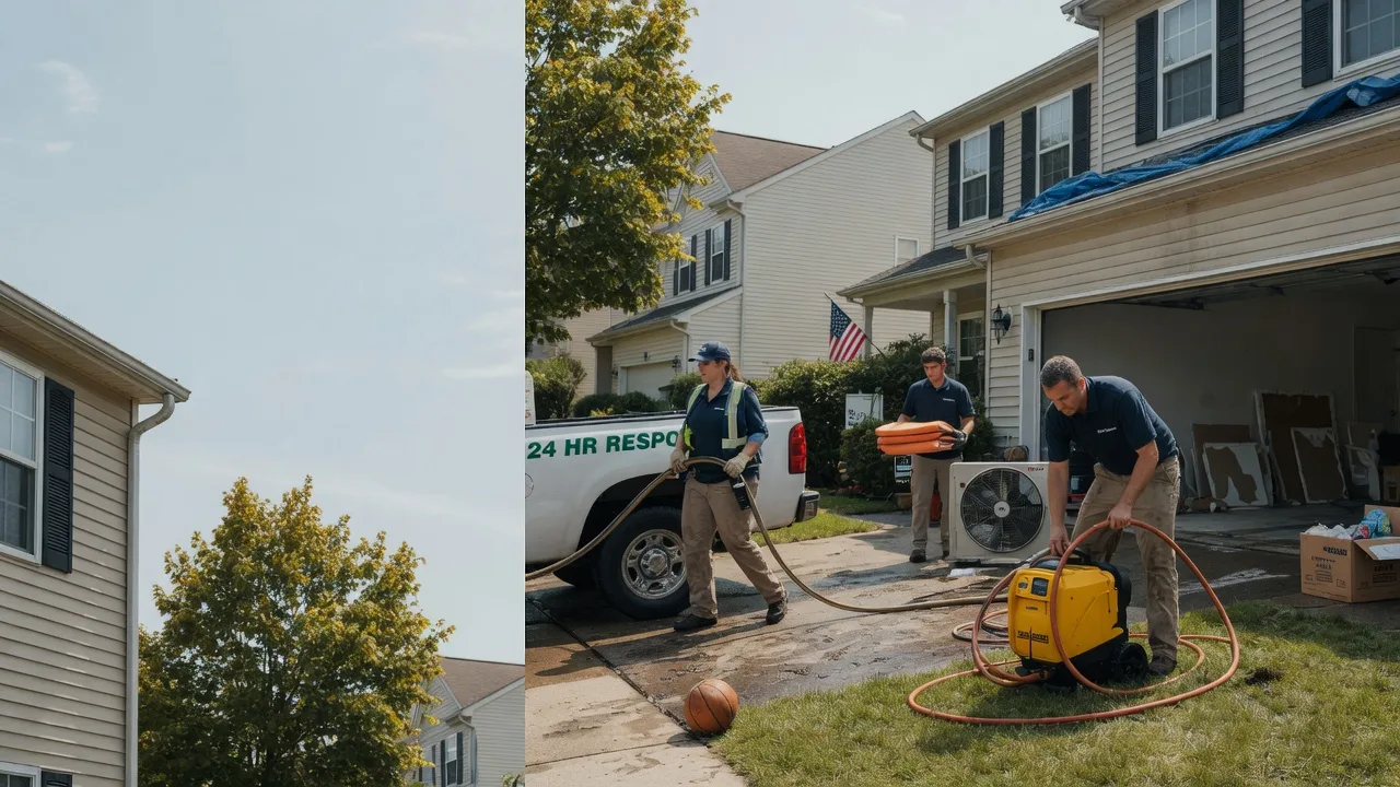 Emergency Water Damage Restoration in South Walpole, MA near me